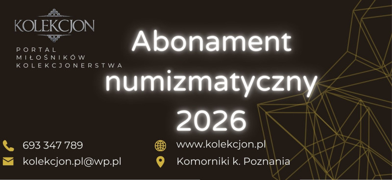 Abonament numizmatyczny na 2026